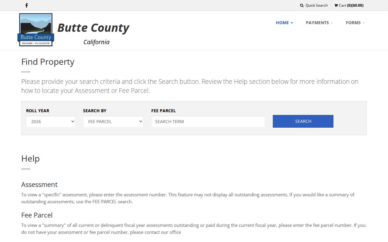 Oroville public records tax parcel search